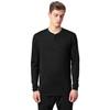 Urban Classics - Basic Henley Longsleeve shirt - Zwart Product image